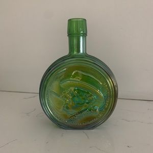 Wheaton Glass Franklin D. Roosevelt First Edition Carnival Glass Bottle